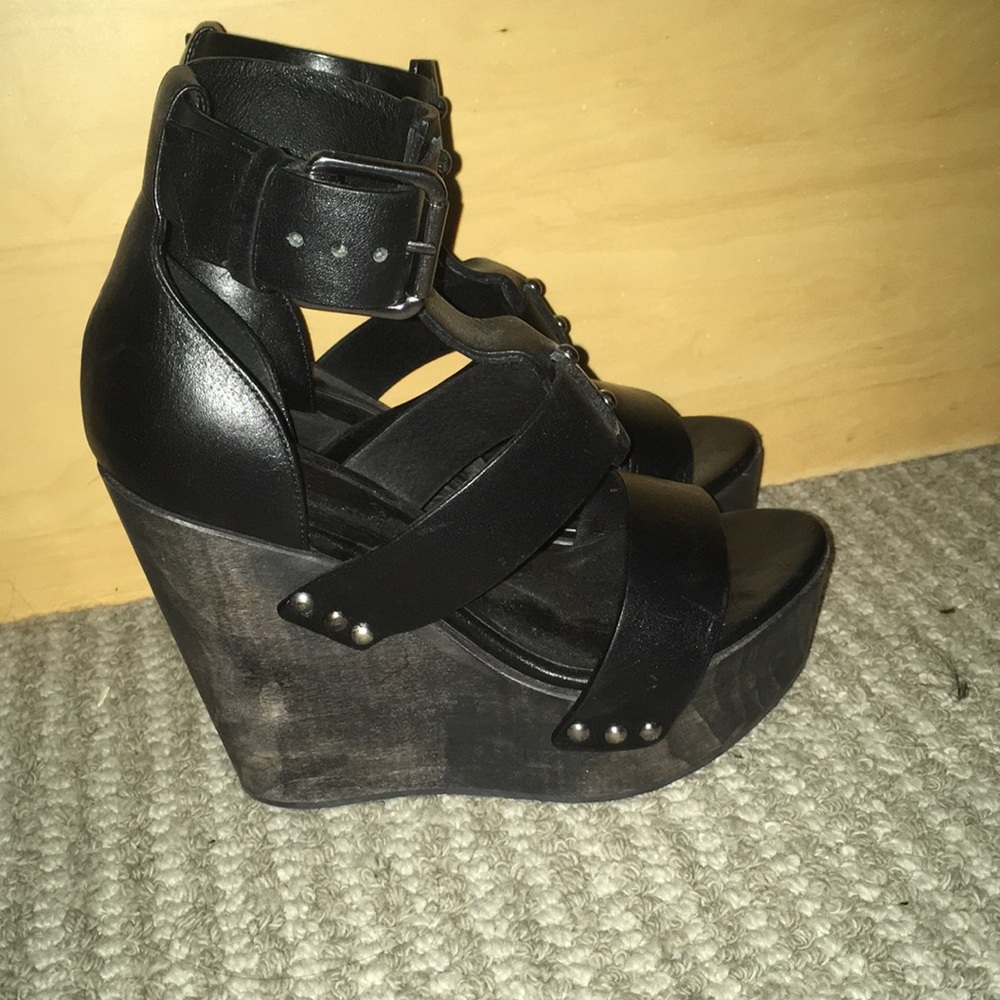 All saints wedge heels